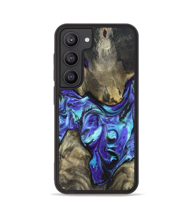 Galaxy S23 Wood Phone Case - Aziel (Purple, 820961)