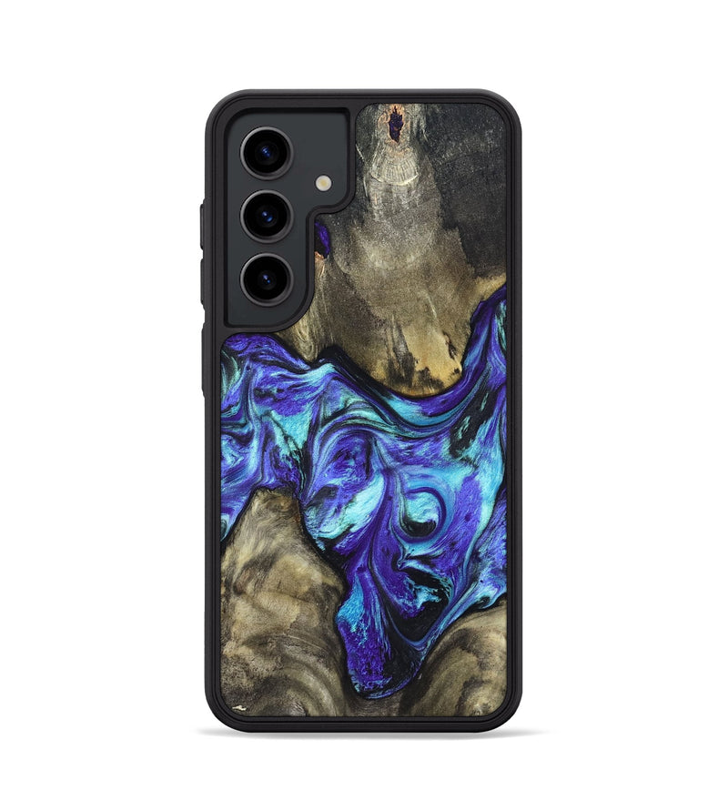 Galaxy S24 Wood Phone Case - Aziel (Purple, 820961)