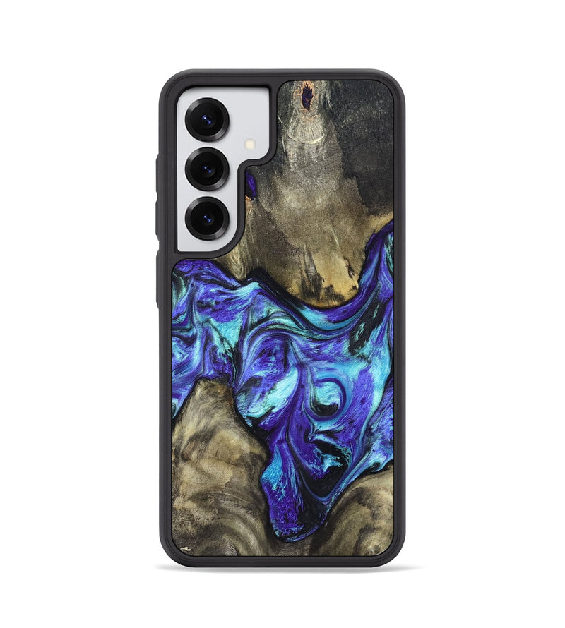 Galaxy S25 Wood Phone Case - Aziel (Purple, 820961)