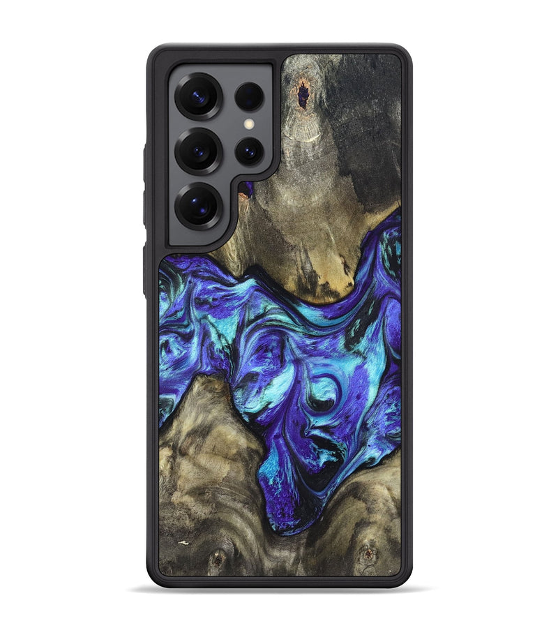 Galaxy S25 Ultra Wood Phone Case - Aziel (Purple, 820961)