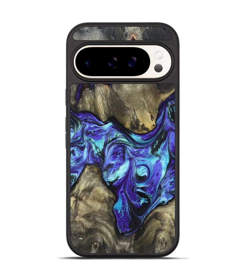 Pixel 9 Wood Phone Case - Aziel (Purple, 820961)