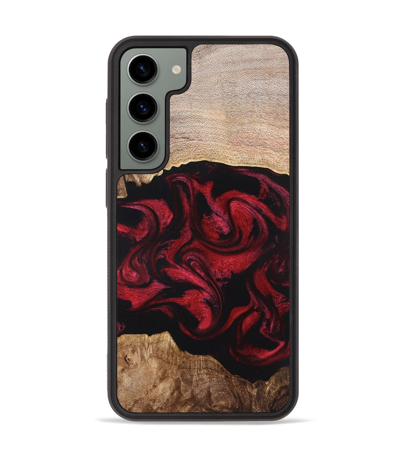 Galaxy S23 Plus Wood Phone Case - Ximena (Red, 820966)
