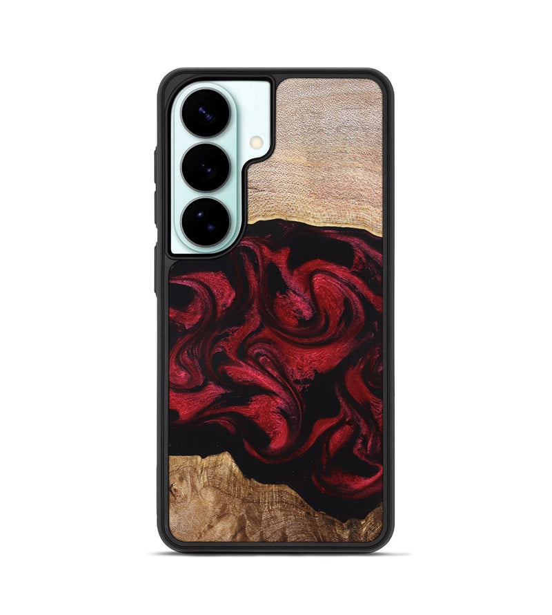 Galaxy S26 Wood Phone Case - Ximena (Red, 820966)