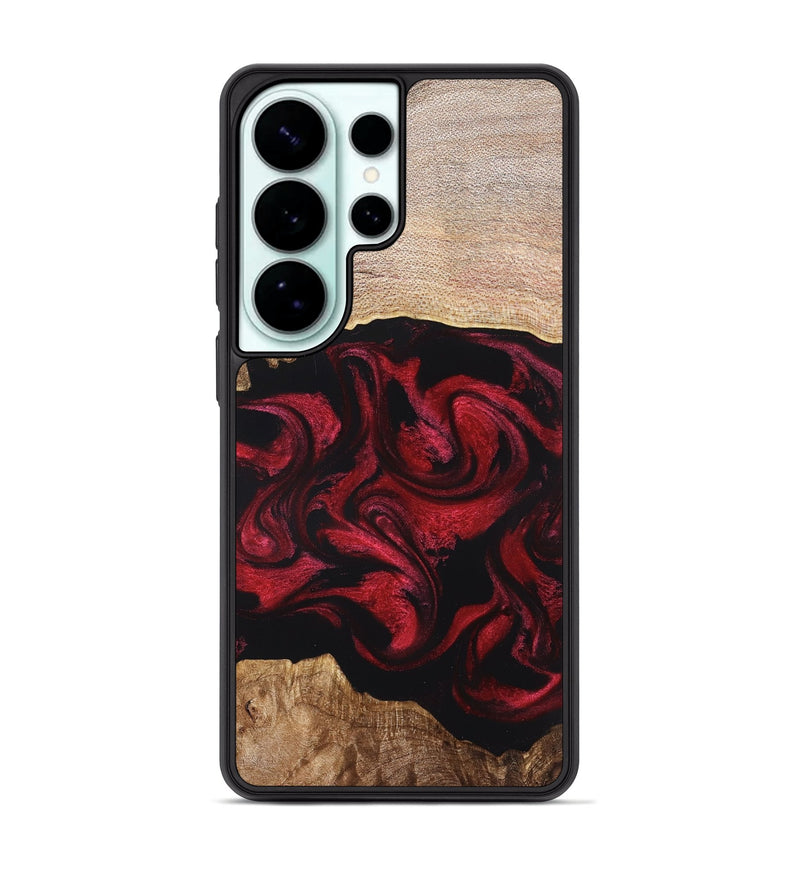 Galaxy S26 Ultra Wood Phone Case - Ximena (Red, 820966)