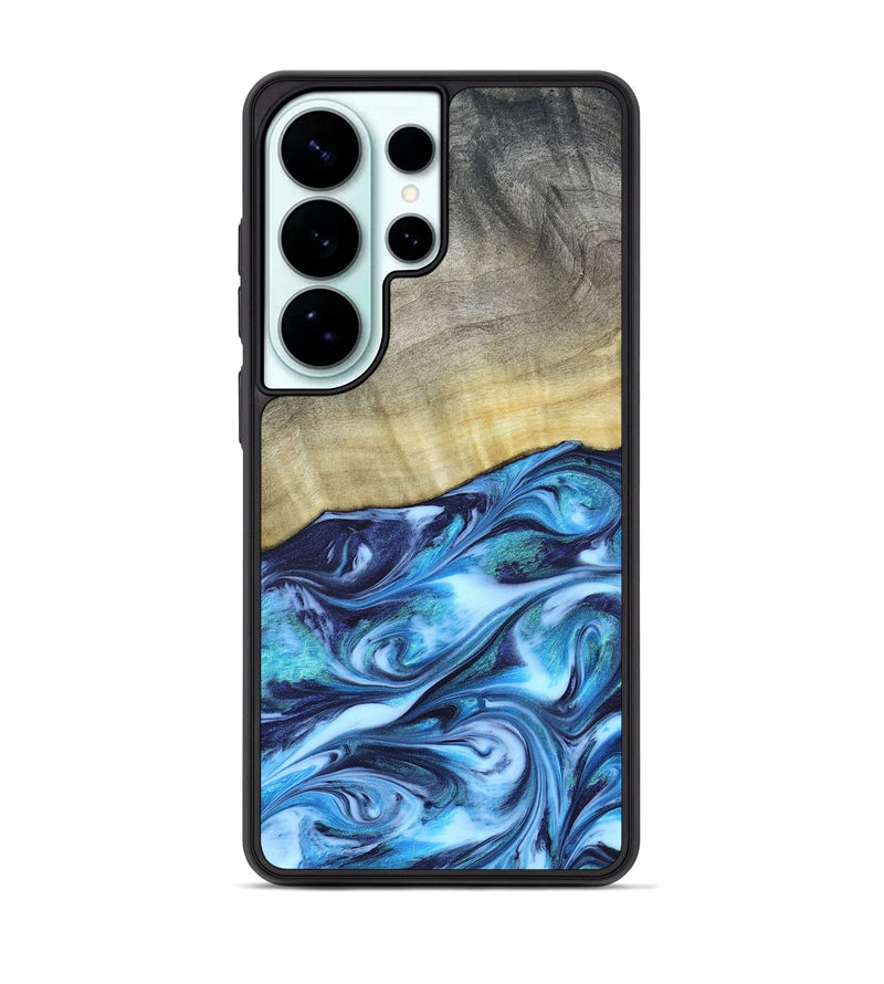 Galaxy S26 Ultra Wood Phone Case - Melodie (Blue, 820984)