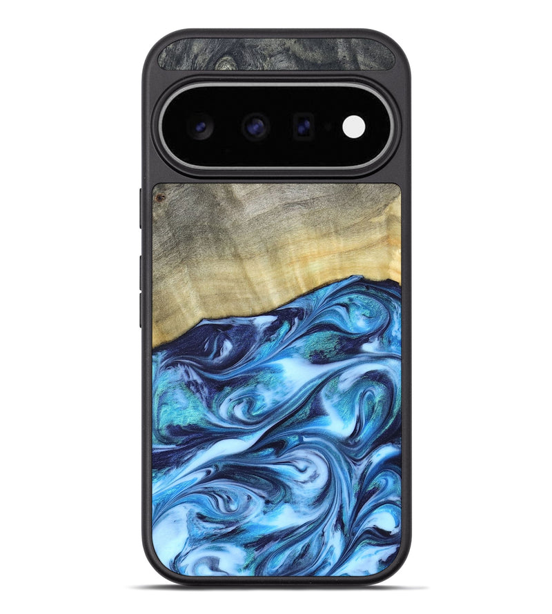 Pixel 11 Pro XL Wood Phone Case - Melodie (Blue, 820984)