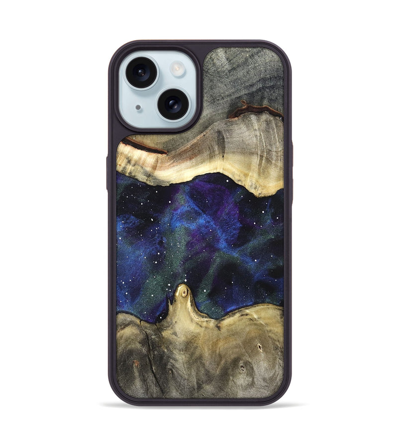 iPhone 15 Wood Phone Case - Connie (Cosmos, 820990)