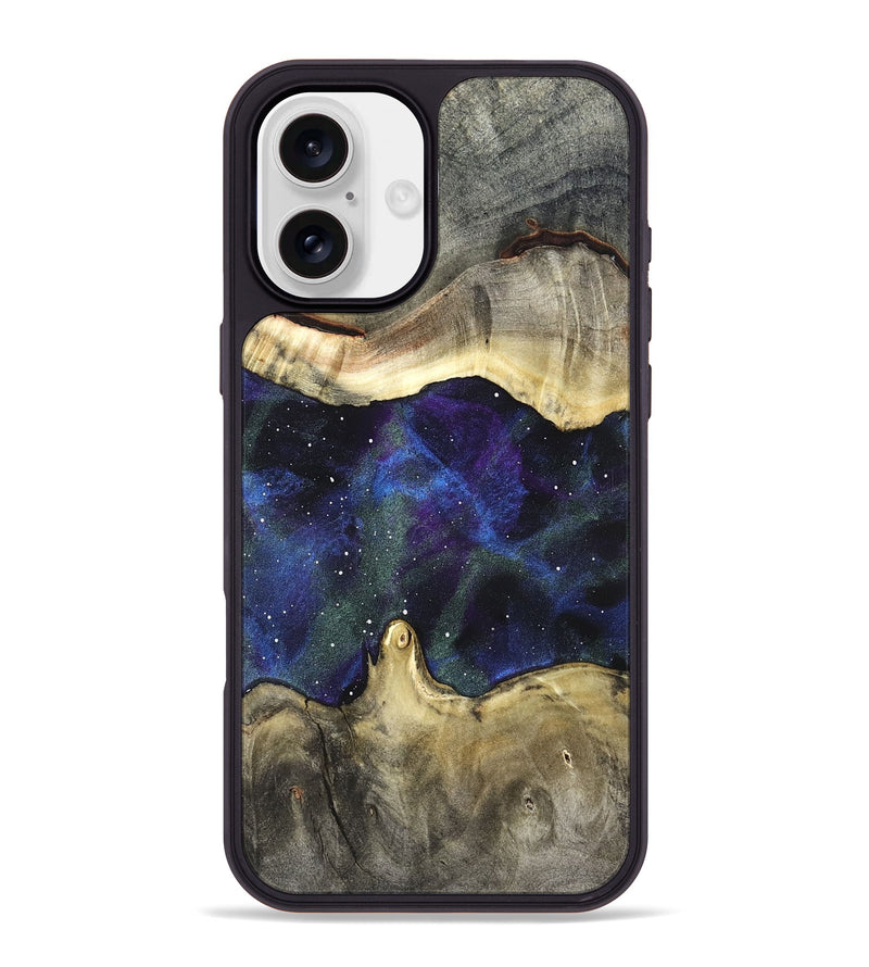 iPhone 16 Plus Wood Phone Case - Connie (Cosmos, 820990)