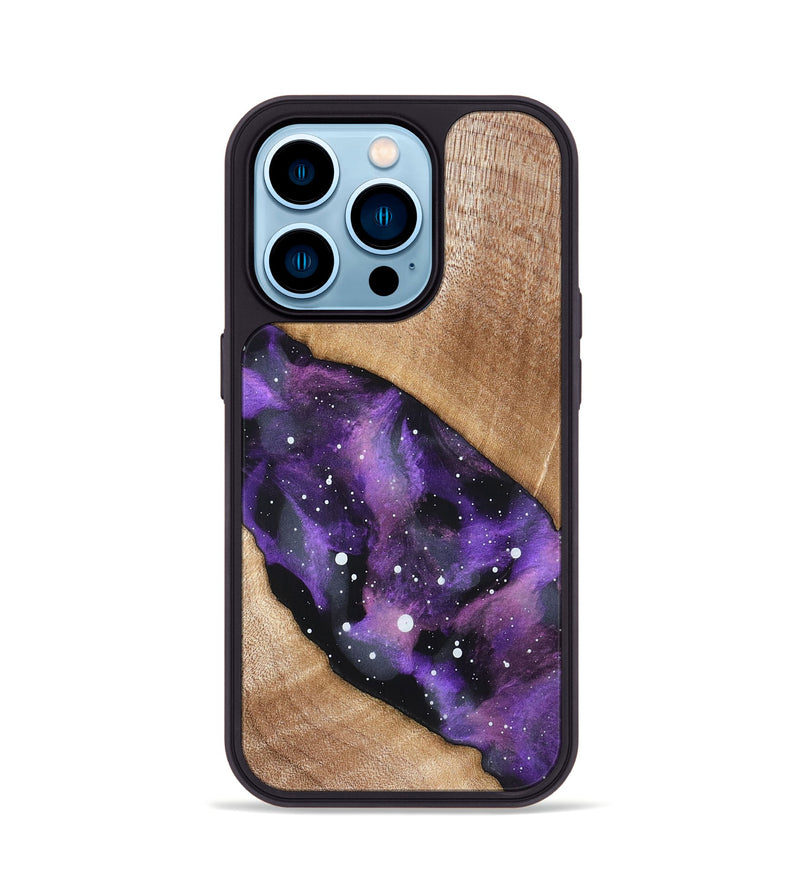 iPhone 14 Pro Wood Phone Case - Karol (Cosmos, 820996)