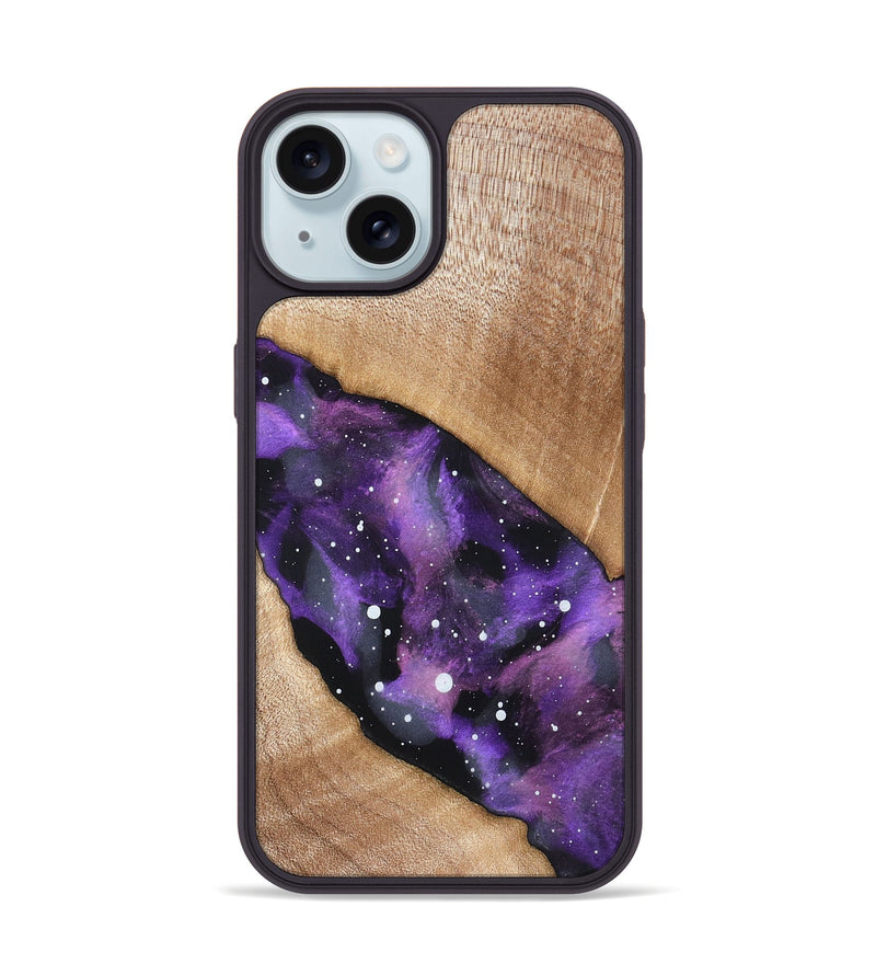 iPhone 15 Wood Phone Case - Karol (Cosmos, 820996)