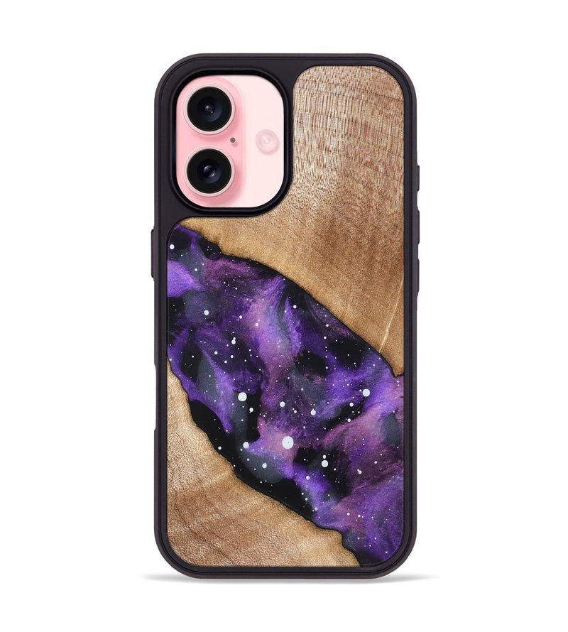 iPhone 16 Wood Phone Case - Karol (Cosmos, 820996)