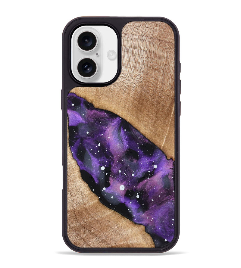 iPhone 16 Plus Wood Phone Case - Karol (Cosmos, 820996)