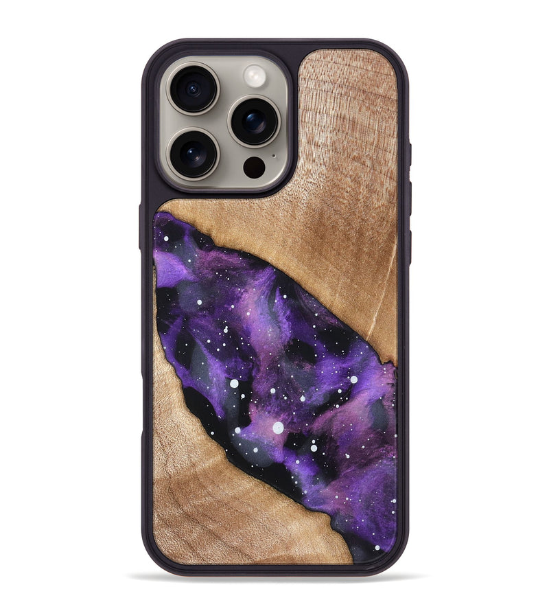 iPhone 16 Pro Max Wood Phone Case - Karol (Cosmos, 820996)