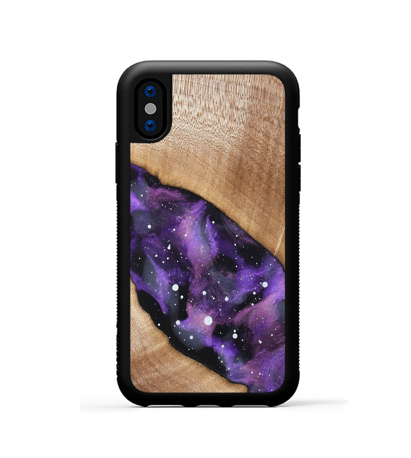 iPhone Xs Wood Phone Case - Karol (Cosmos, 820996)
