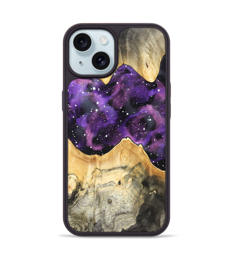 iPhone 15 Wood Phone Case - Malcolm (Cosmos, 820997)
