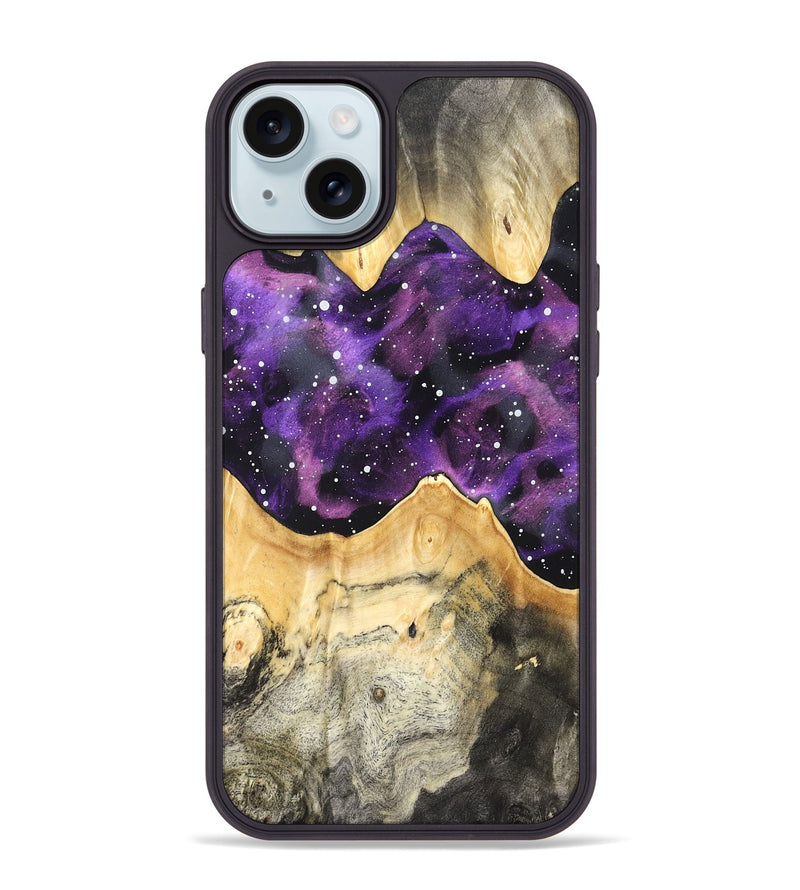 iPhone 15 Plus Wood Phone Case - Malcolm (Cosmos, 820997)