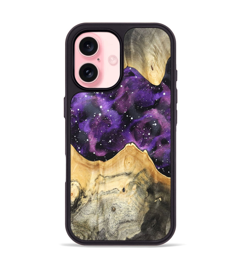 iPhone 16 Wood Phone Case - Malcolm (Cosmos, 820997)