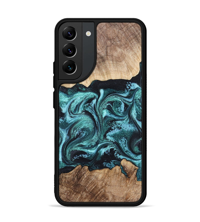 Galaxy S22 Plus Wood Phone Case - Heidi (Green, 821001)