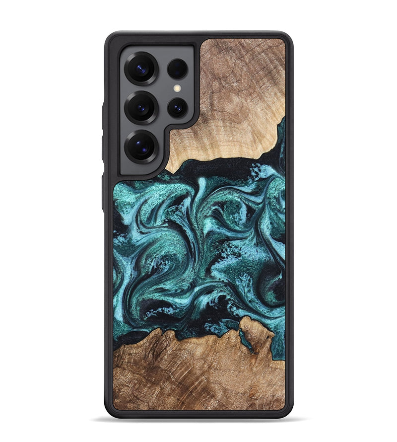 Galaxy S25 Ultra Wood Phone Case - Heidi (Green, 821001)