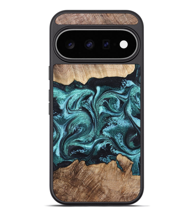 Pixel 11 Pro XL Wood Phone Case - Heidi (Green, 821001)