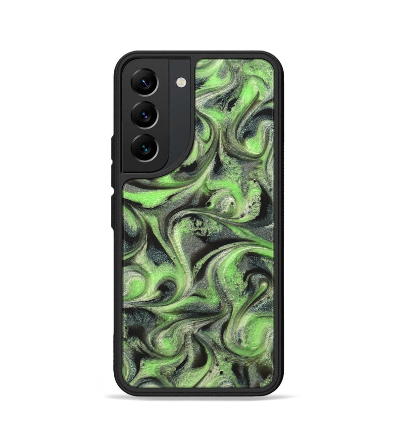 Galaxy S22 ResinArt Phone Case - Holli (Green, 821003)