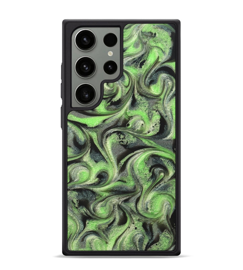 Galaxy S24 Ultra ResinArt Phone Case - Holli (Green, 821003)