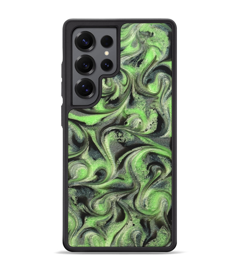 Galaxy S25 Ultra ResinArt Phone Case - Holli (Green, 821003)