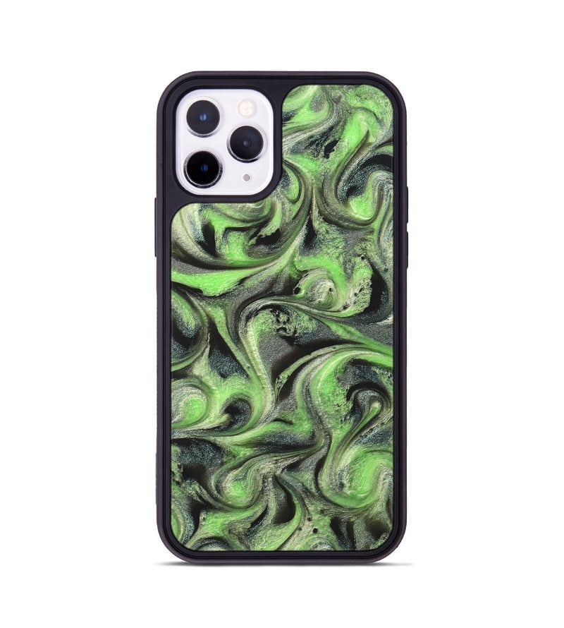 iPhone 11 Pro ResinArt Phone Case - Holli (Green, 821003)