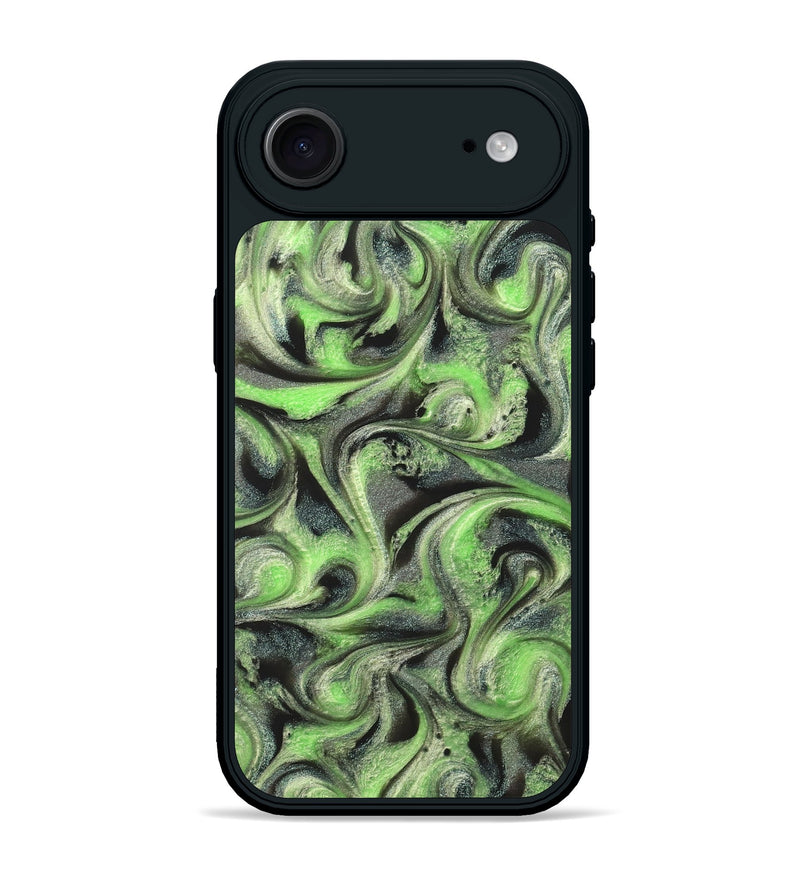 iPhone 17 Air ResinArt Phone Case - Holli (Green, 821003)