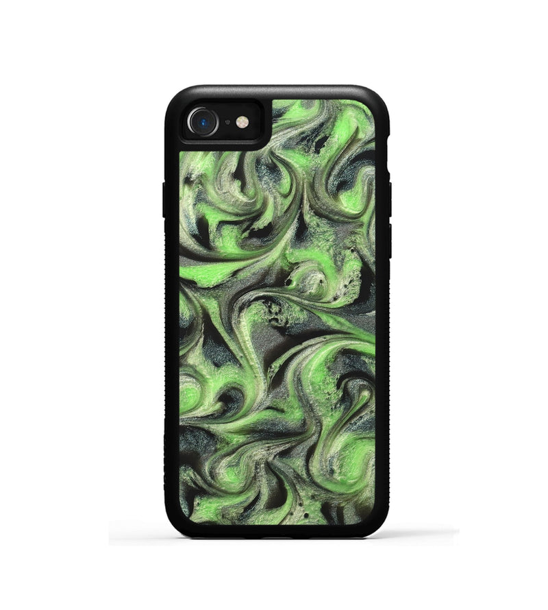 iPhone SE ResinArt Phone Case - Holli (Green, 821003)