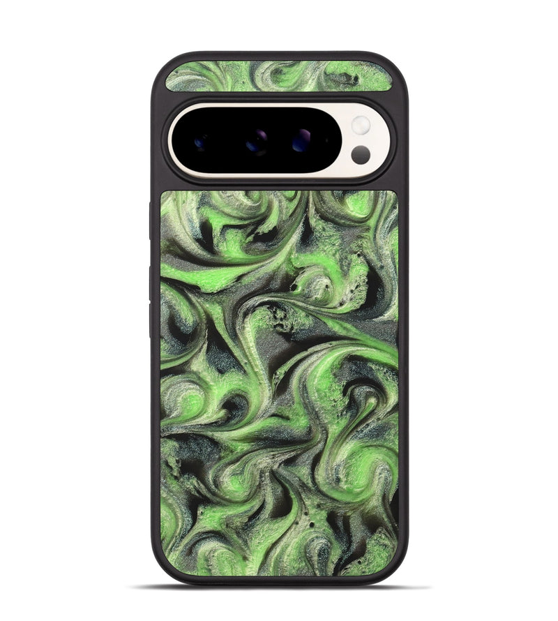 Pixel 9 ResinArt Phone Case - Holli (Green, 821003)