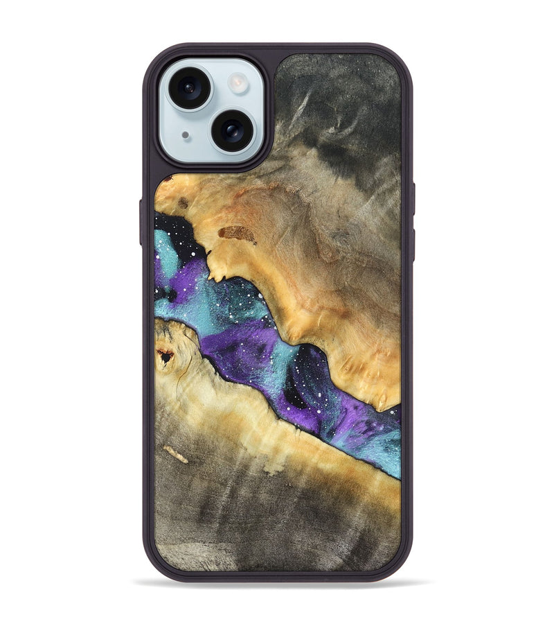 iPhone 15 Plus Wood Phone Case - Wash (Cosmos, 821009)