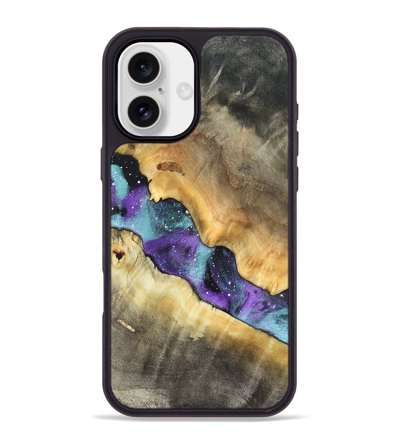 iPhone 16 Plus Wood Phone Case - Wash (Cosmos, 821009)