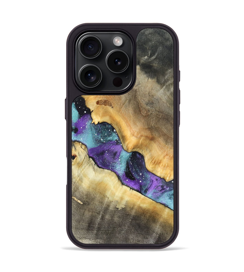 iPhone 16 Pro Wood Phone Case - Wash (Cosmos, 821009)