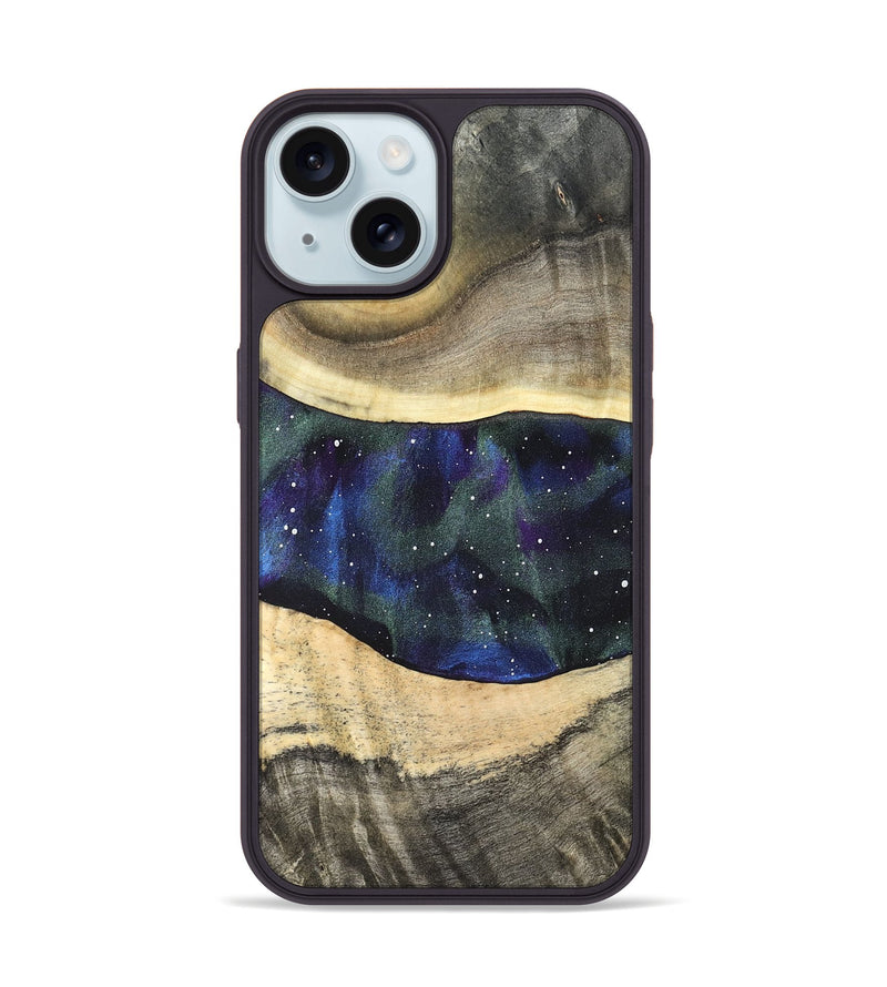 iPhone 15 Wood Phone Case - Dylan (Cosmos, 821010)