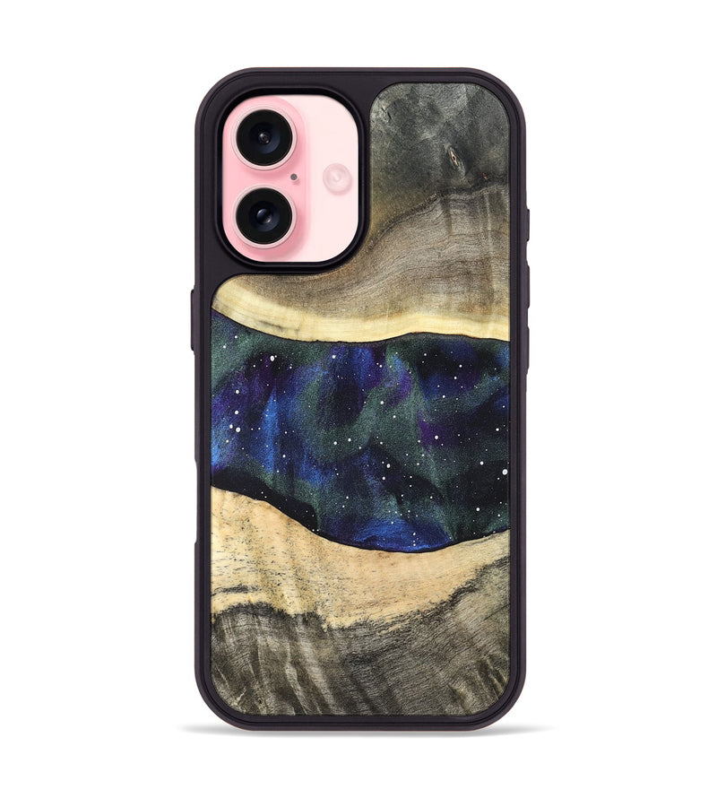 iPhone 16 Wood Phone Case - Dylan (Cosmos, 821010)