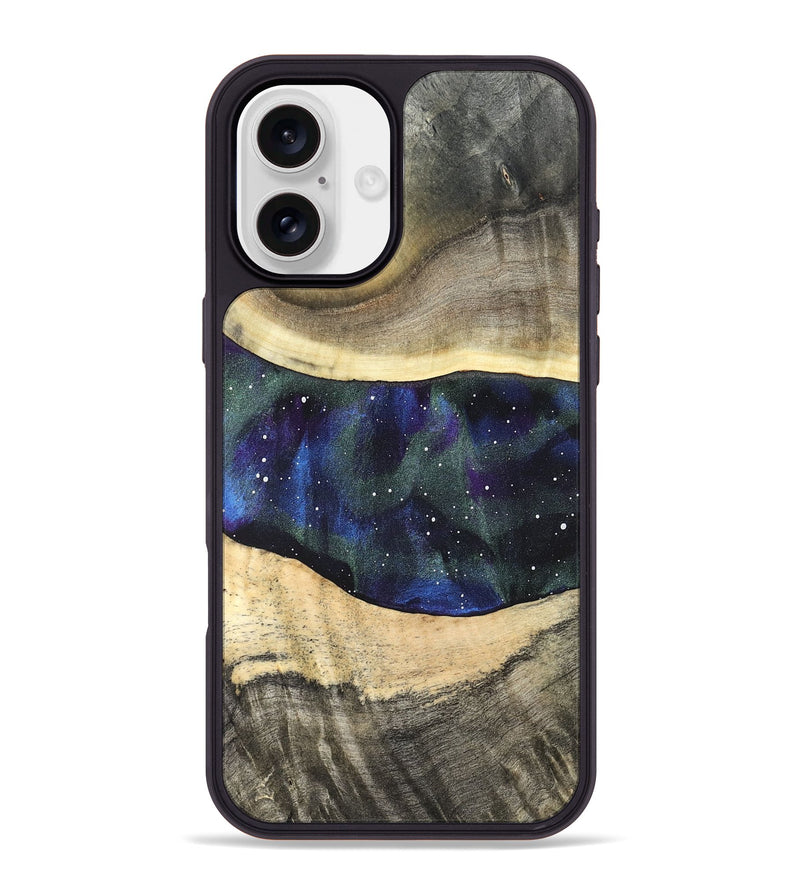 iPhone 16 Plus Wood Phone Case - Dylan (Cosmos, 821010)
