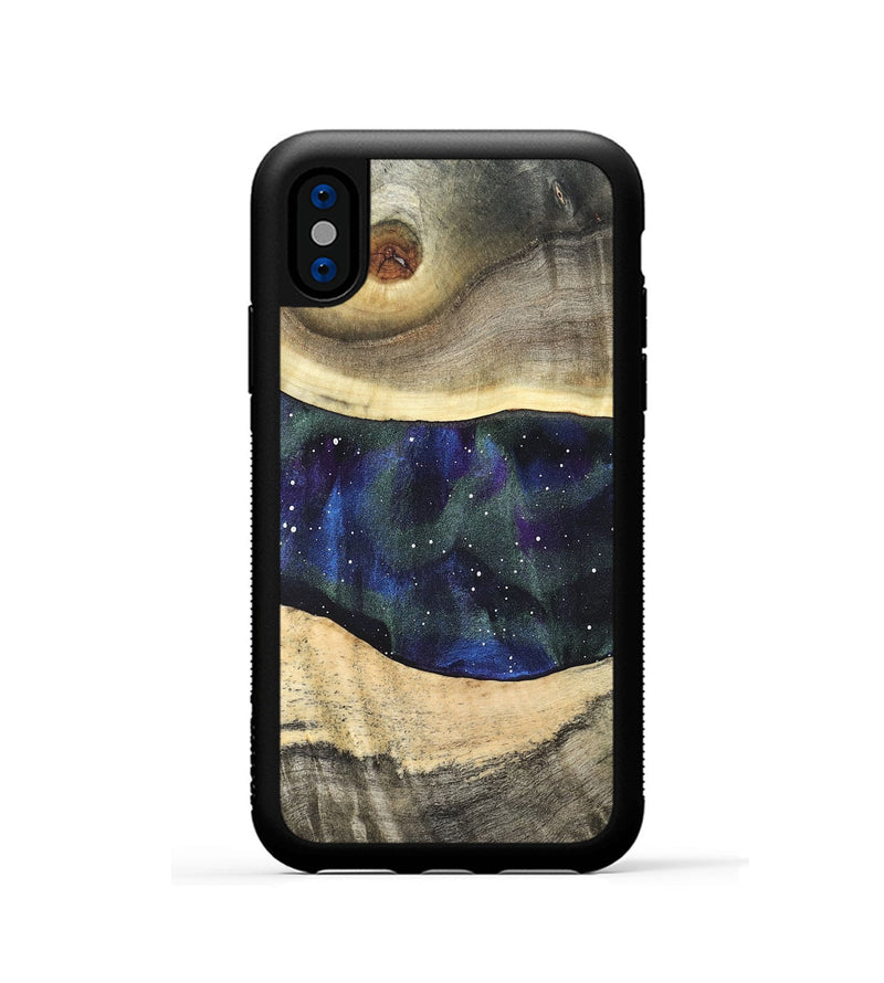 iPhone Xs Wood Phone Case - Dylan (Cosmos, 821010)