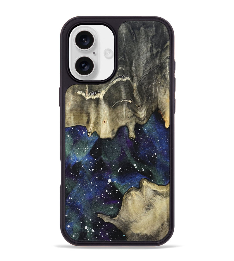iPhone 16 Plus Wood Phone Case - Tonya (Cosmos, 821016)