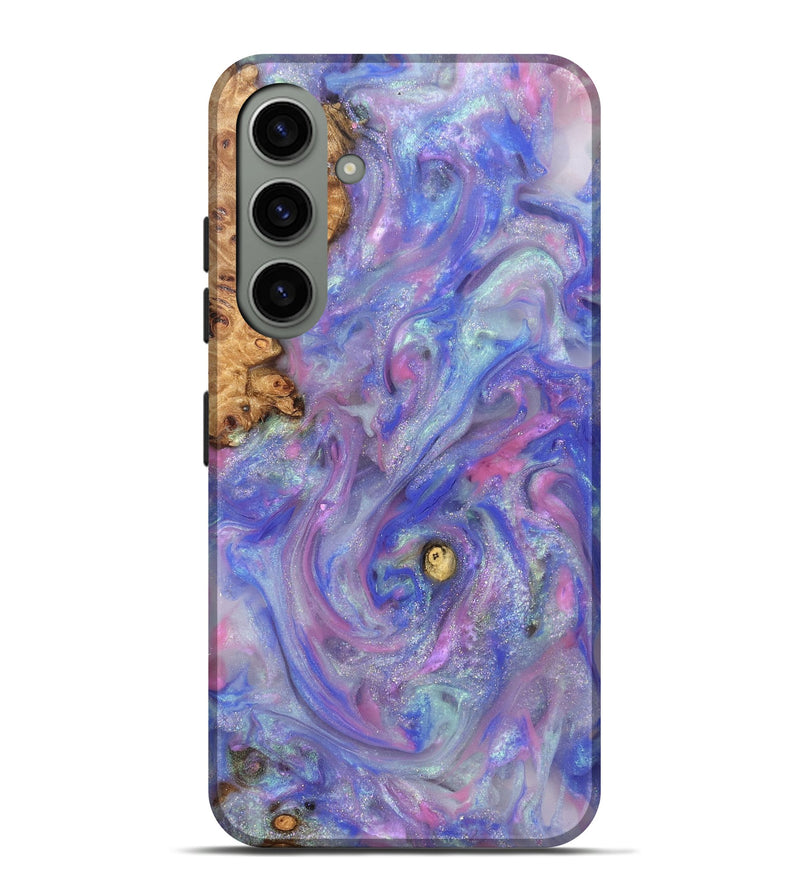 Galaxy S24 Plus Wood Live Edge Phone Case - Maci (Purple, 821042)