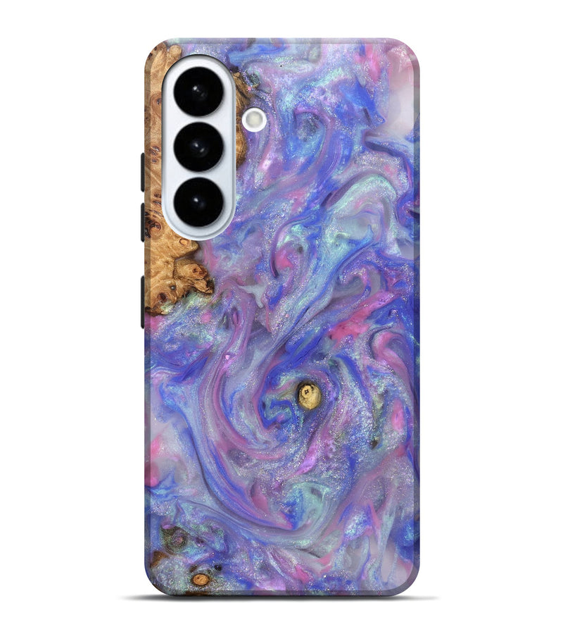 Galaxy S26 Plus Wood Live Edge Phone Case - Maci (Purple, 821042)