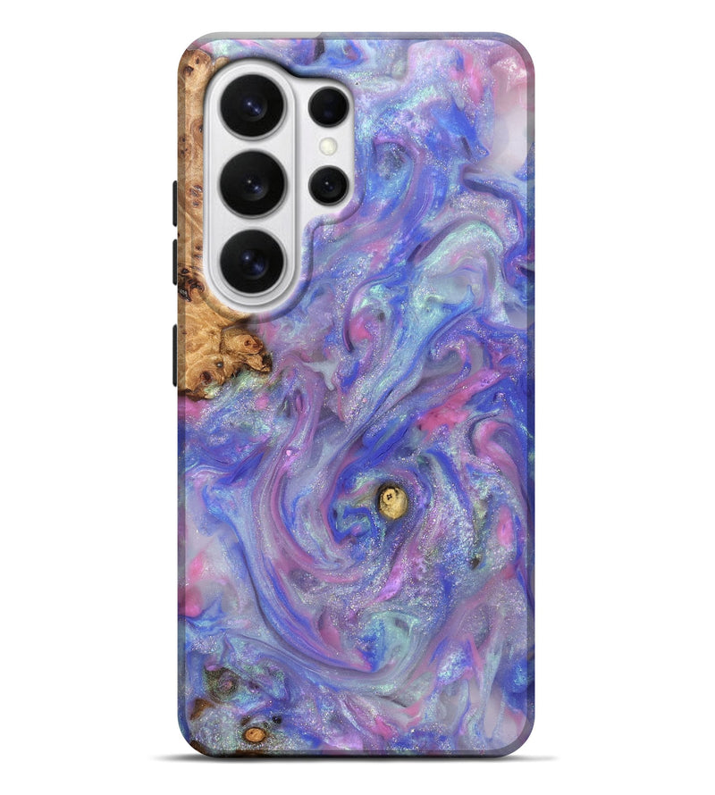 Galaxy S26 Ultra Wood Live Edge Phone Case - Maci (Purple, 821042)