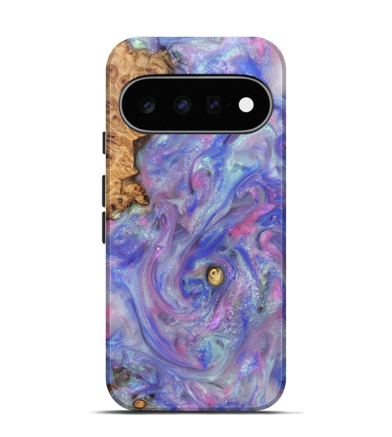 Pixel 11 Wood Live Edge Phone Case - Maci (Purple, 821042)