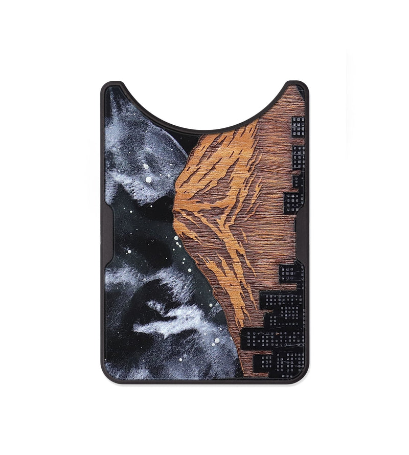 Alloy Wood Wallet - Mt Rainier (Terrain)