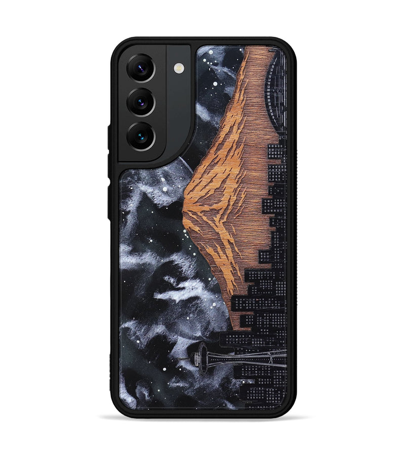 Galaxy S22 Plus Wood Phone Case - Mt Rainier (Terrain)