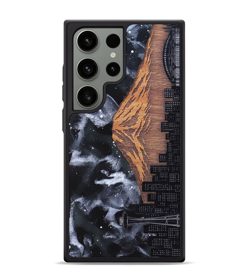 Galaxy S24 Ultra Wood Phone Case - Mt Rainier (Terrain)