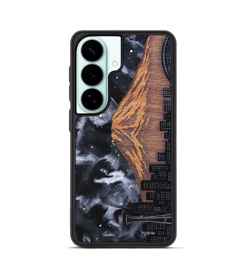 Galaxy S26 Wood Phone Case - Mt Rainier (Terrain)