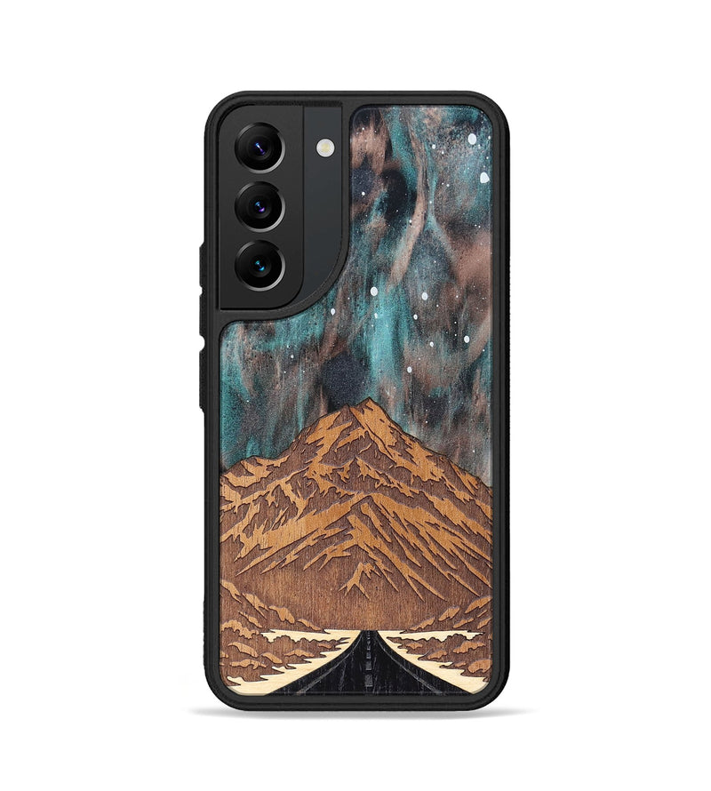 Galaxy S22 Wood Phone Case - Mt Cook (Terrain)