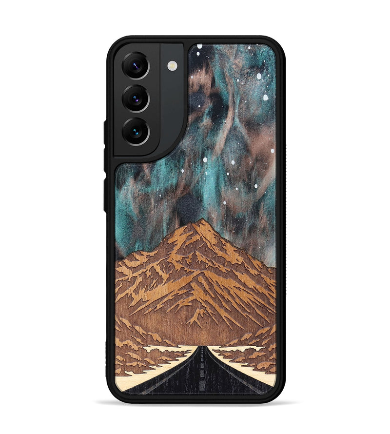 Galaxy S22 Plus Wood Phone Case - Mt Cook (Terrain)