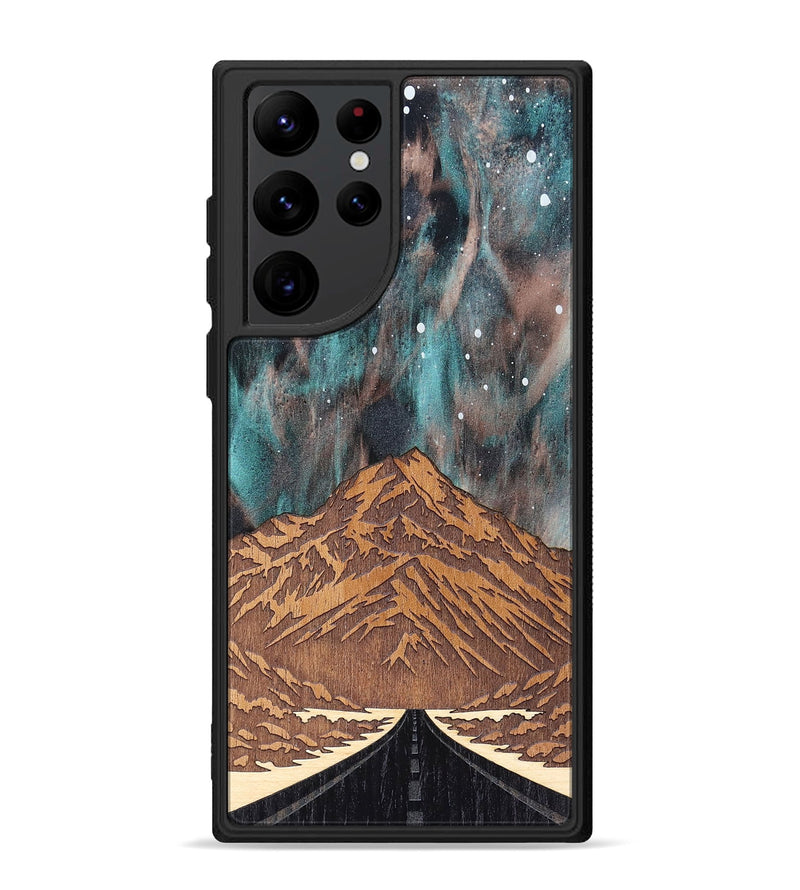 Galaxy S22 Ultra Wood Phone Case - Mt Cook (Terrain)